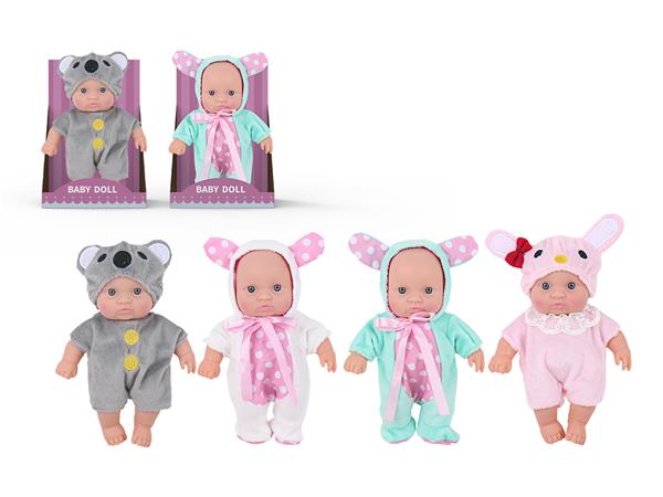 8INCH DOLL SET,4ASSTD