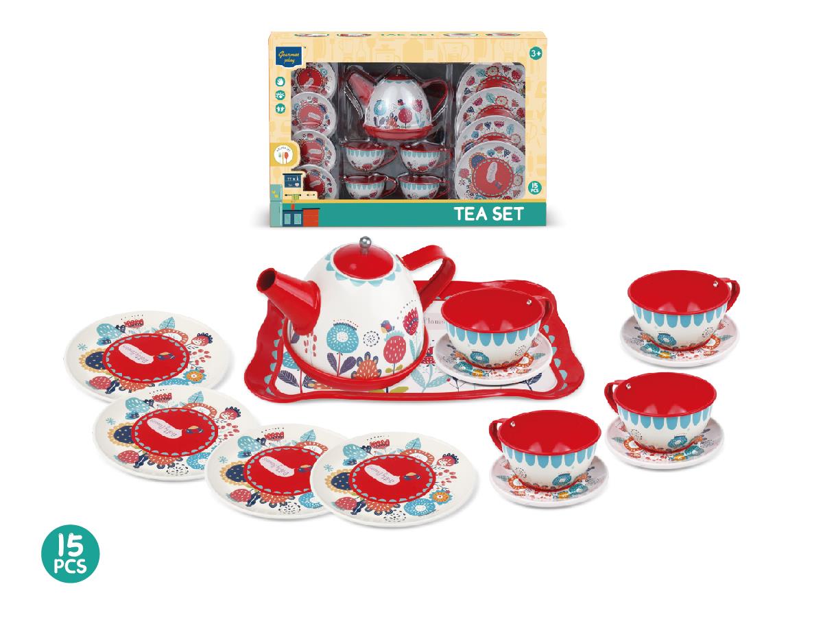 GOURMET PLAY TEA SET 14PCS