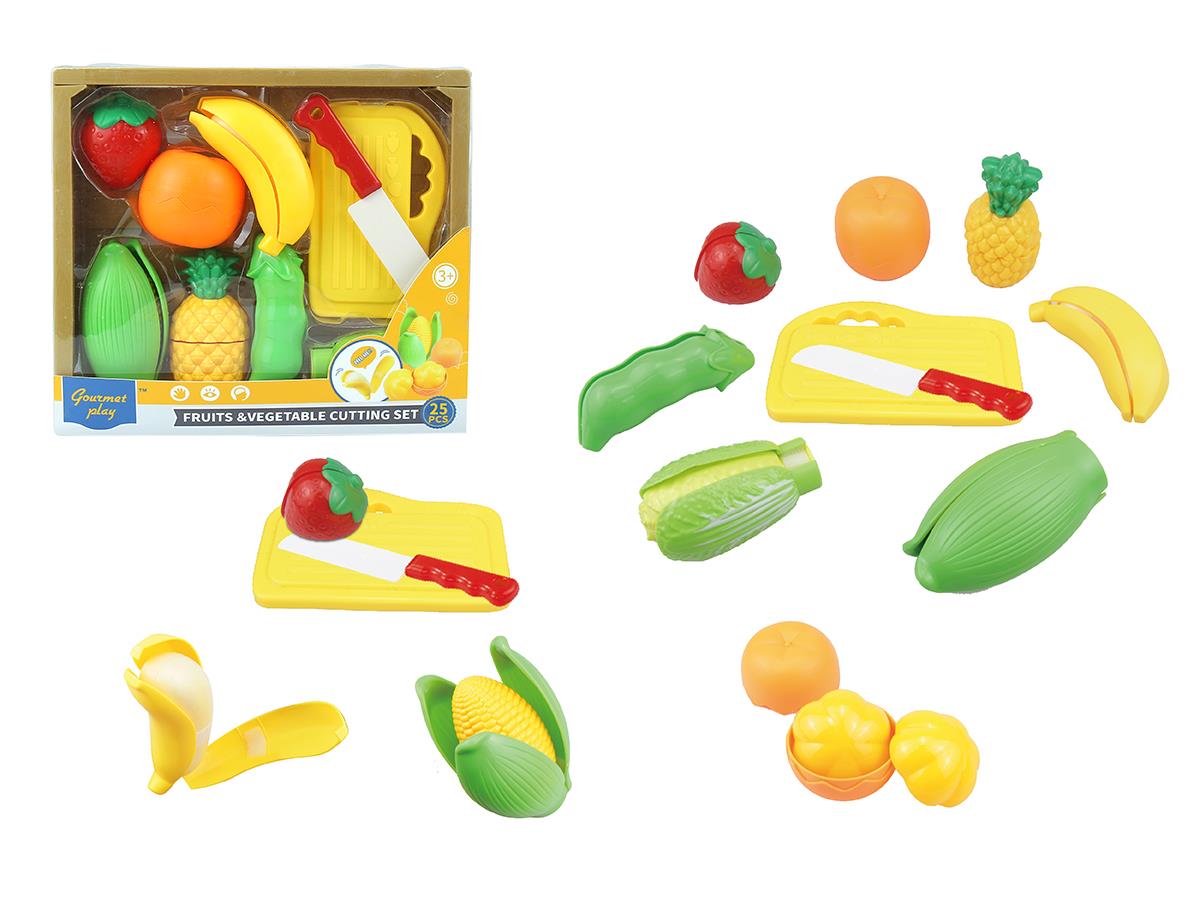 CUT FRUIT SET 25PCS