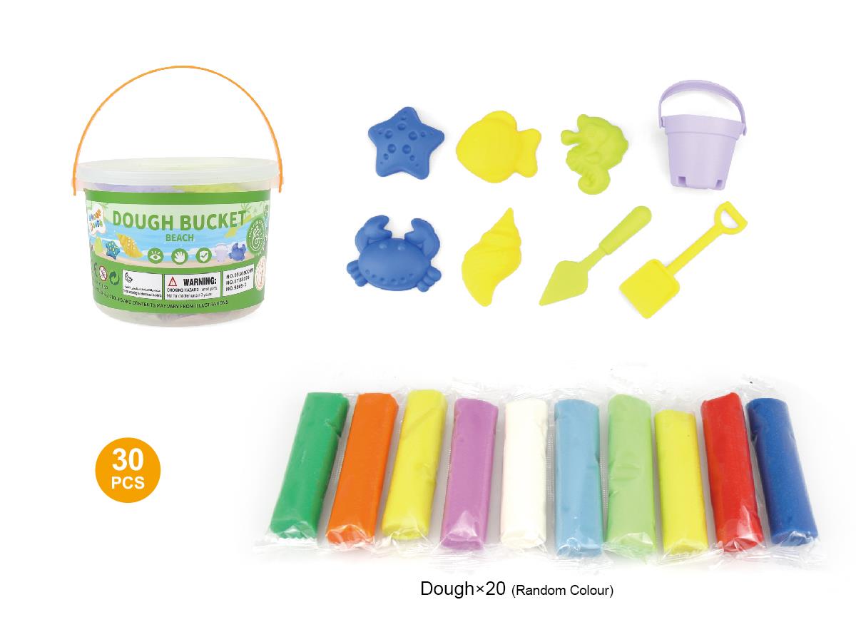 WHEAT DOUGH DOUGH BUCKET BEACH
